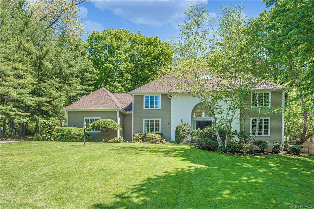Desirable Rye Brook Purchase cul de sac boasts a sundrenched five bedroom Colonial on a.