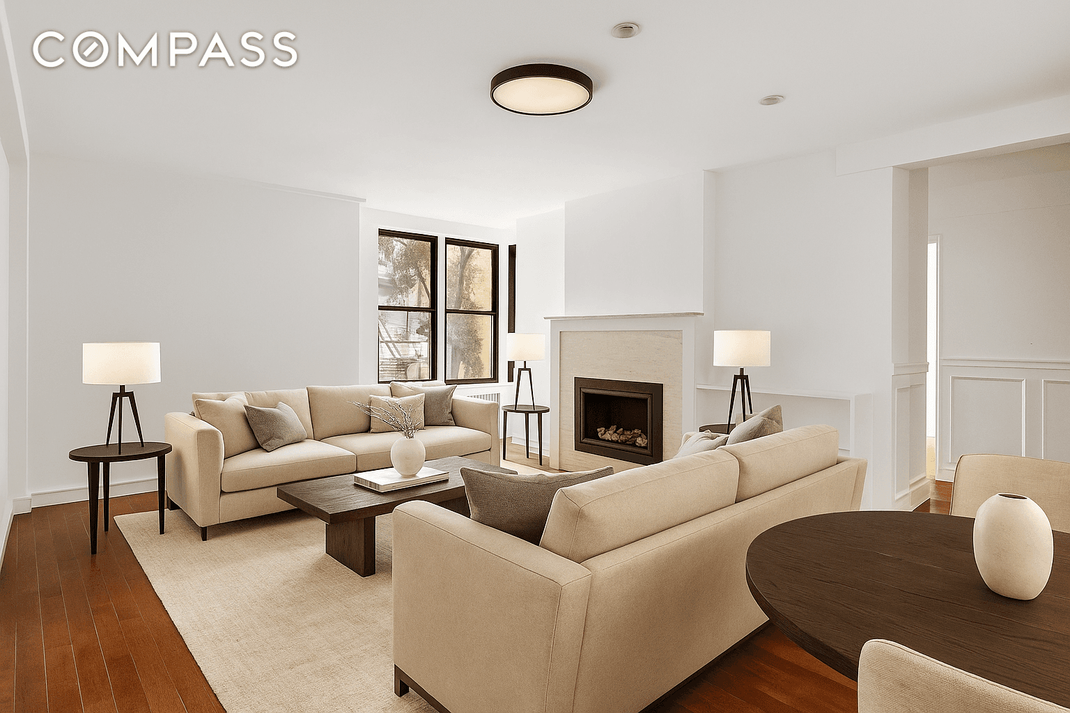 Rare opportunity to purchase a stylishly renovated one bedroom, one bathroom home in a premier full service Greenwich Village co op.