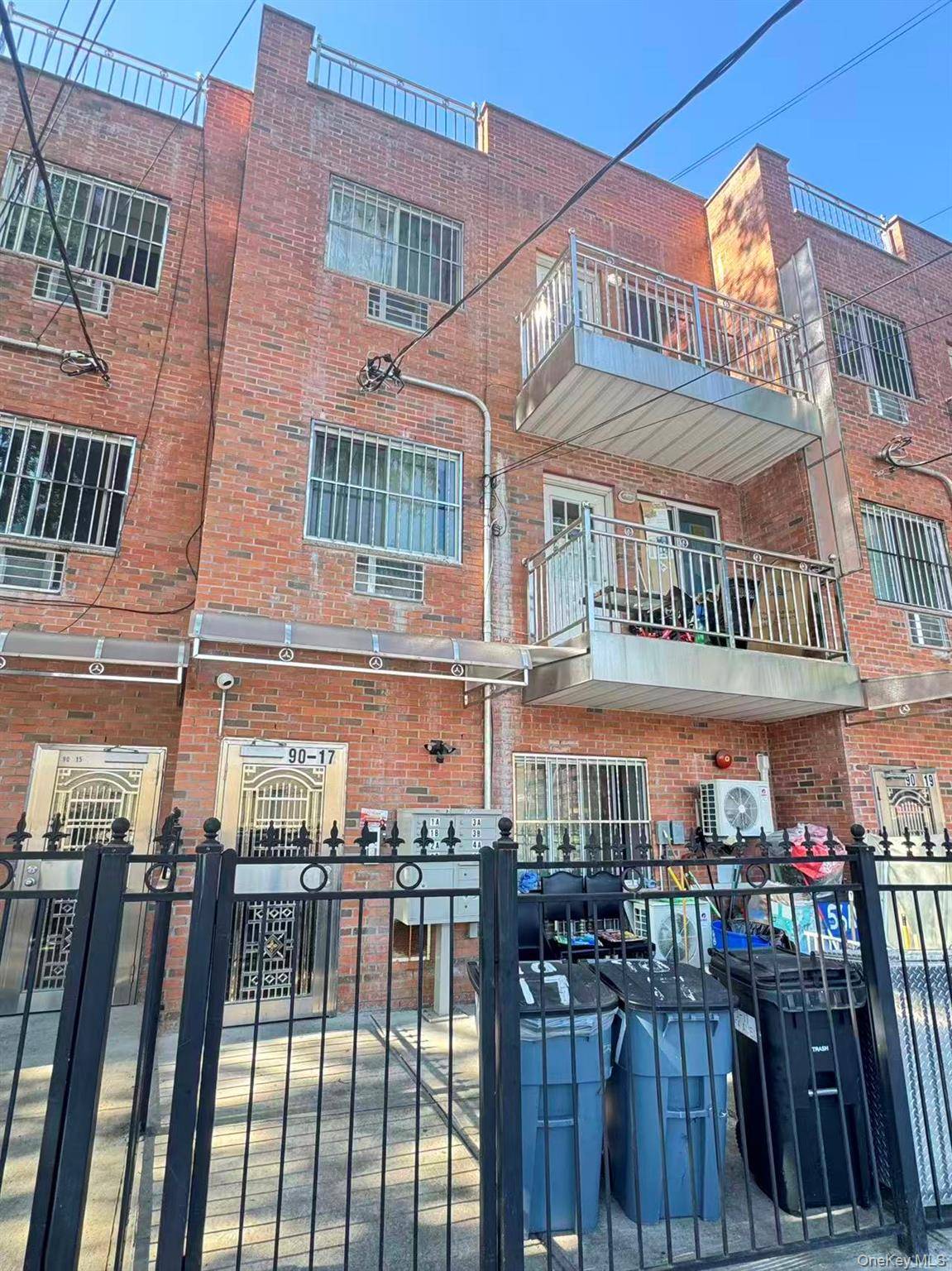 Built in 2017 with brick construction, this solid six family property offers an exceptional investment opportunity in the heart of Elmhurst.