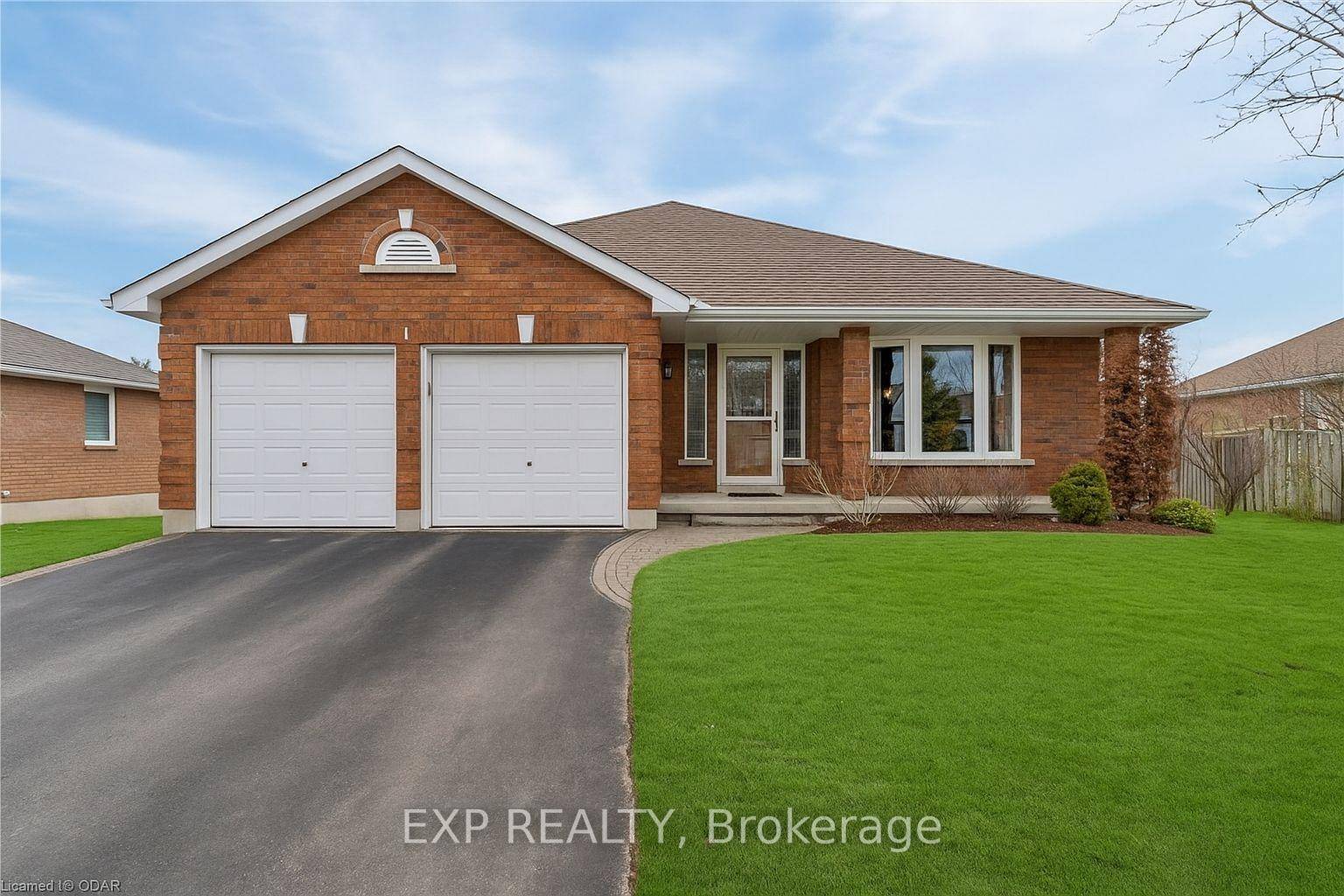 A Beautiful All Brick Bungalow Located In Bellevilles Desirable East End.