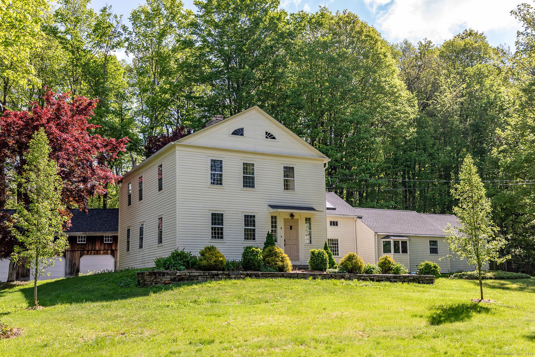 Wonderful opportunity to live in the heart of prestigious Roxbury in Litchfield County.
