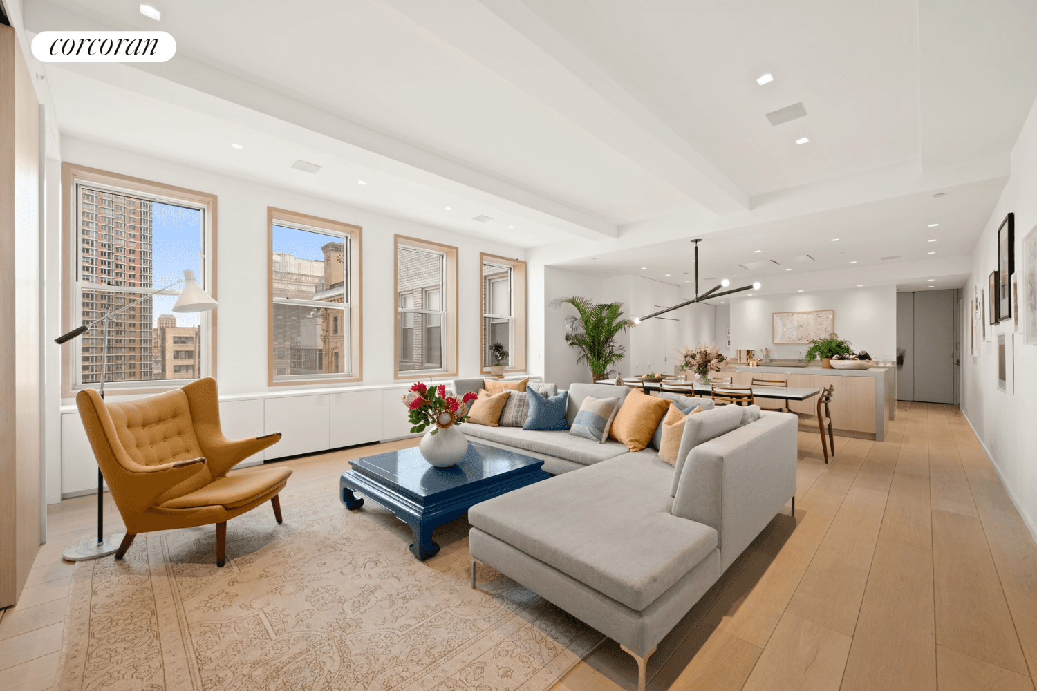 Enjoy high rise loft living in this three bedroom, two and a half bathroom condominium featuring designer interiors, iconic views and an array of smart home features in a modern, ...