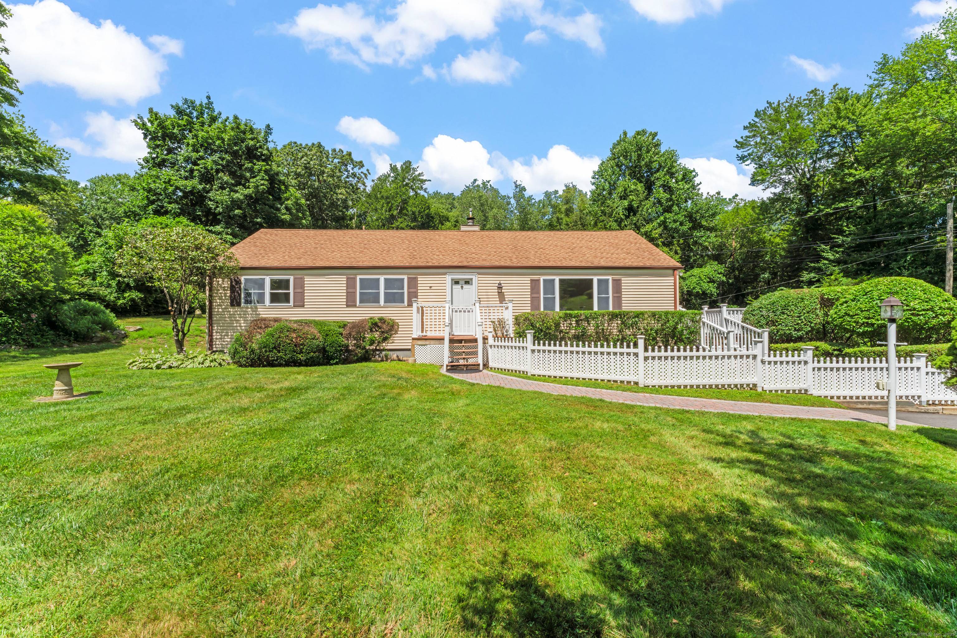 Welcome to 41 Hattertown Road, a charming and move in ready ranch style home offering space, flexibility, and a prime location for lower Fairfield County commuters.
