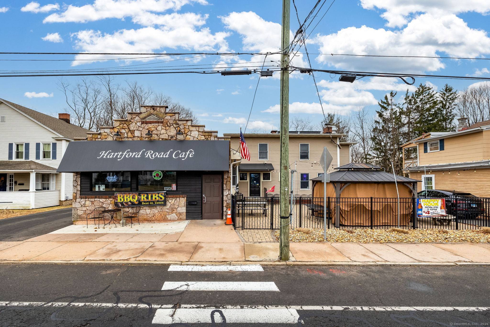 Here is your rare opportunity to own The Hartford Road Cafe HRC, a profitable, fully operational, established restaurant with updated equipment, building is in included in the sale.