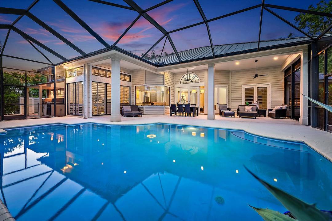 Nestled in the highly desirable Crane Creek community, this stunning residence embodies luxury and elegance throughout.