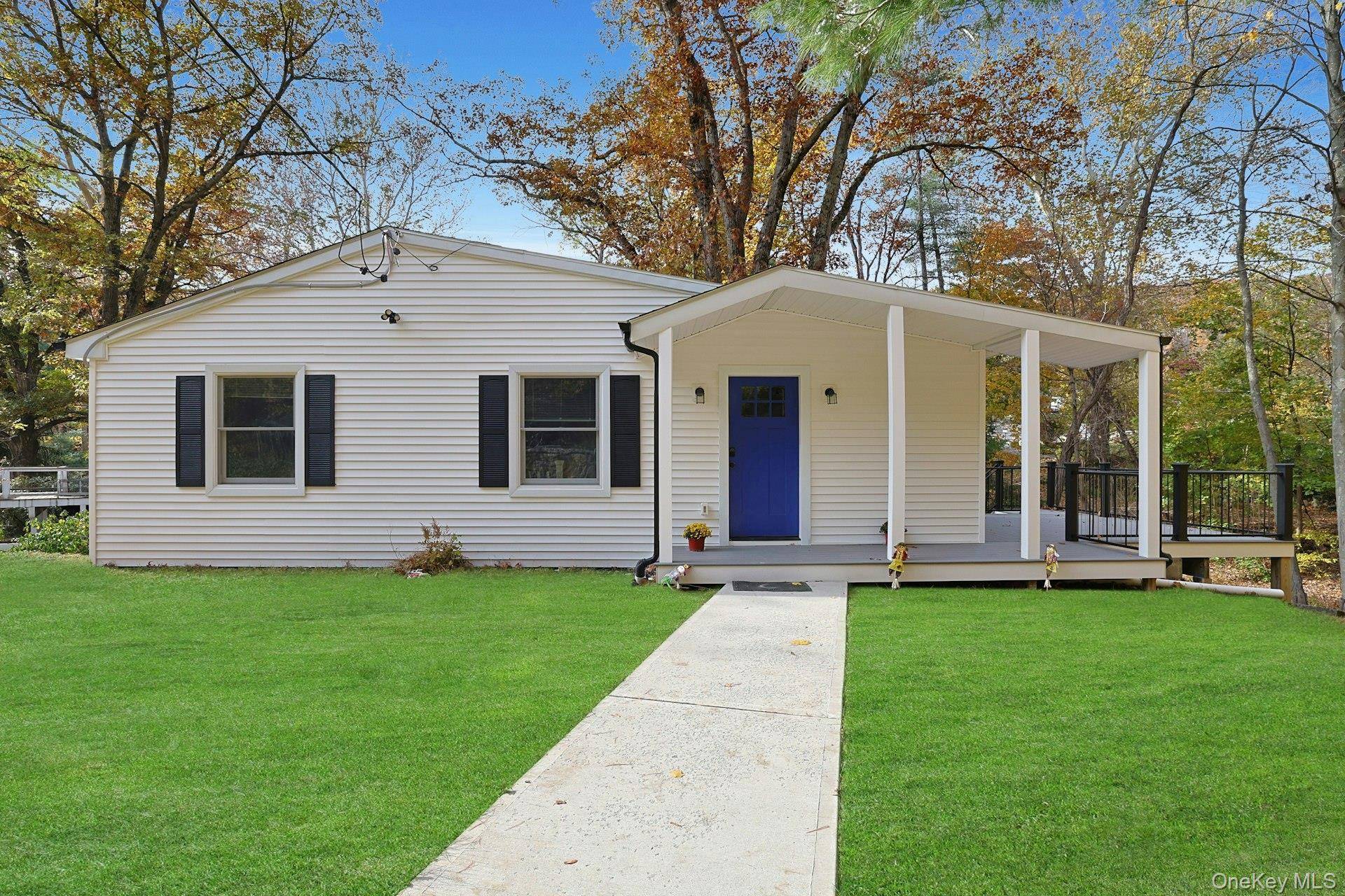 Welcome to this completely renovated, very special waterfront home a charming two bedroom ranch perfectly situated on a quiet cul de sac in Cortlandt Manor, NY.