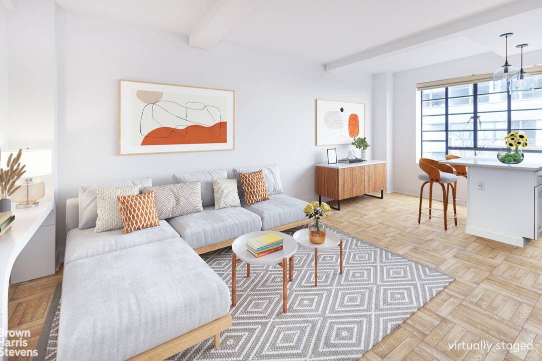 Art Deco Prewar Gem ! Welcome home to this elegant, renovated 1 bedroom residence just two blocks from Grand Central !