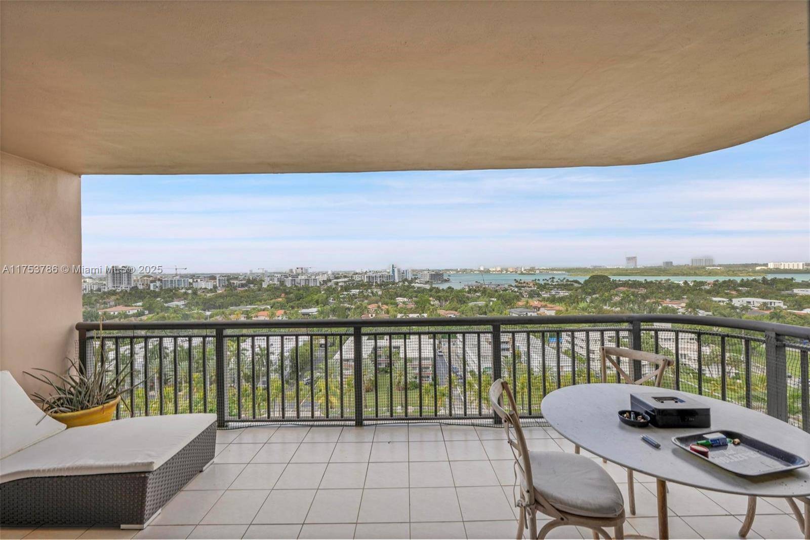 CORNER Residence overlooking Biscayne Bay in Prestigious Bal Harbour.
