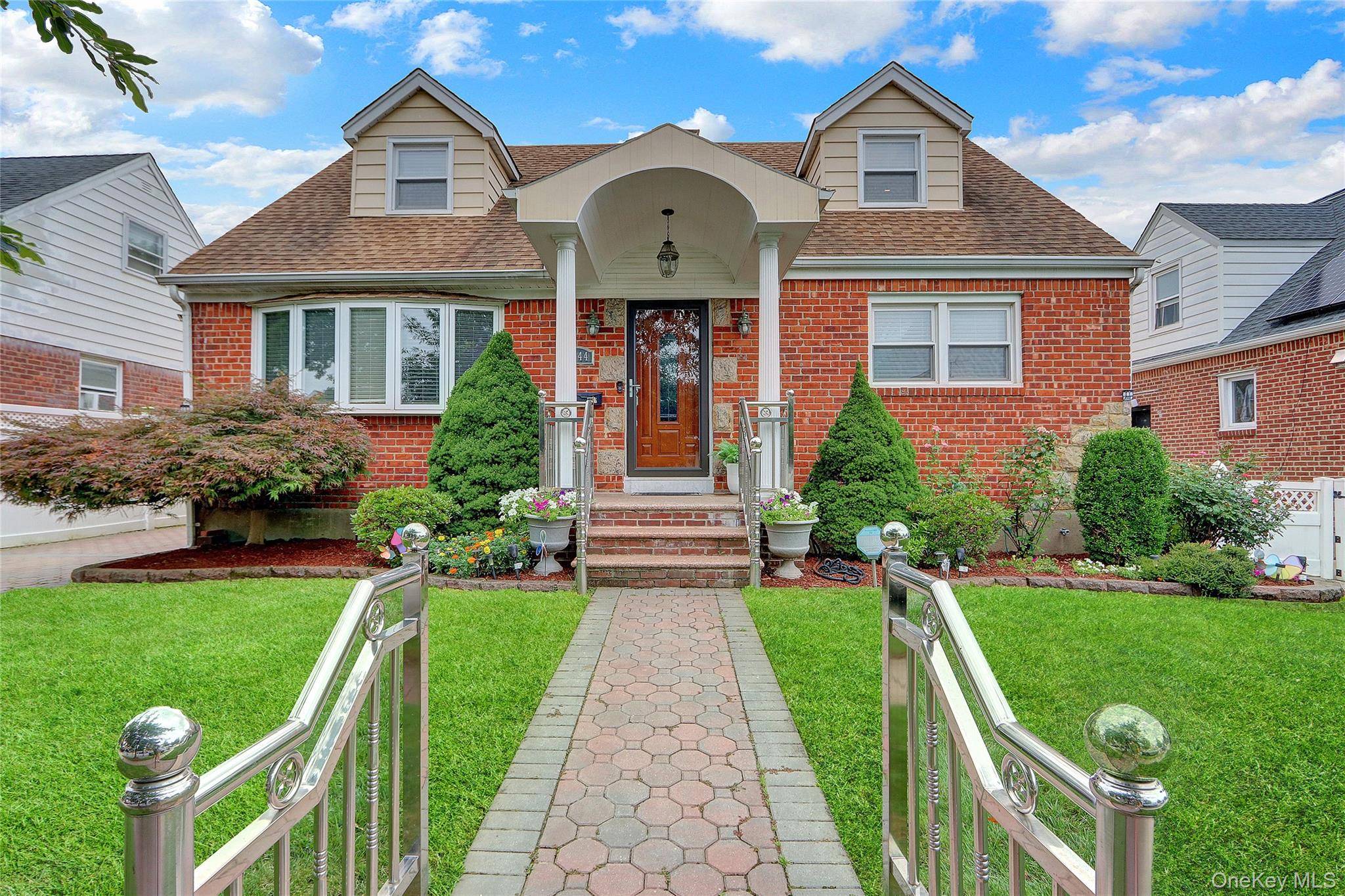 Fully renovated in 2009, this Cape Colonial on a 50x100 lot offers 4 bedrooms, 3 full baths, and a finished basement with office space.