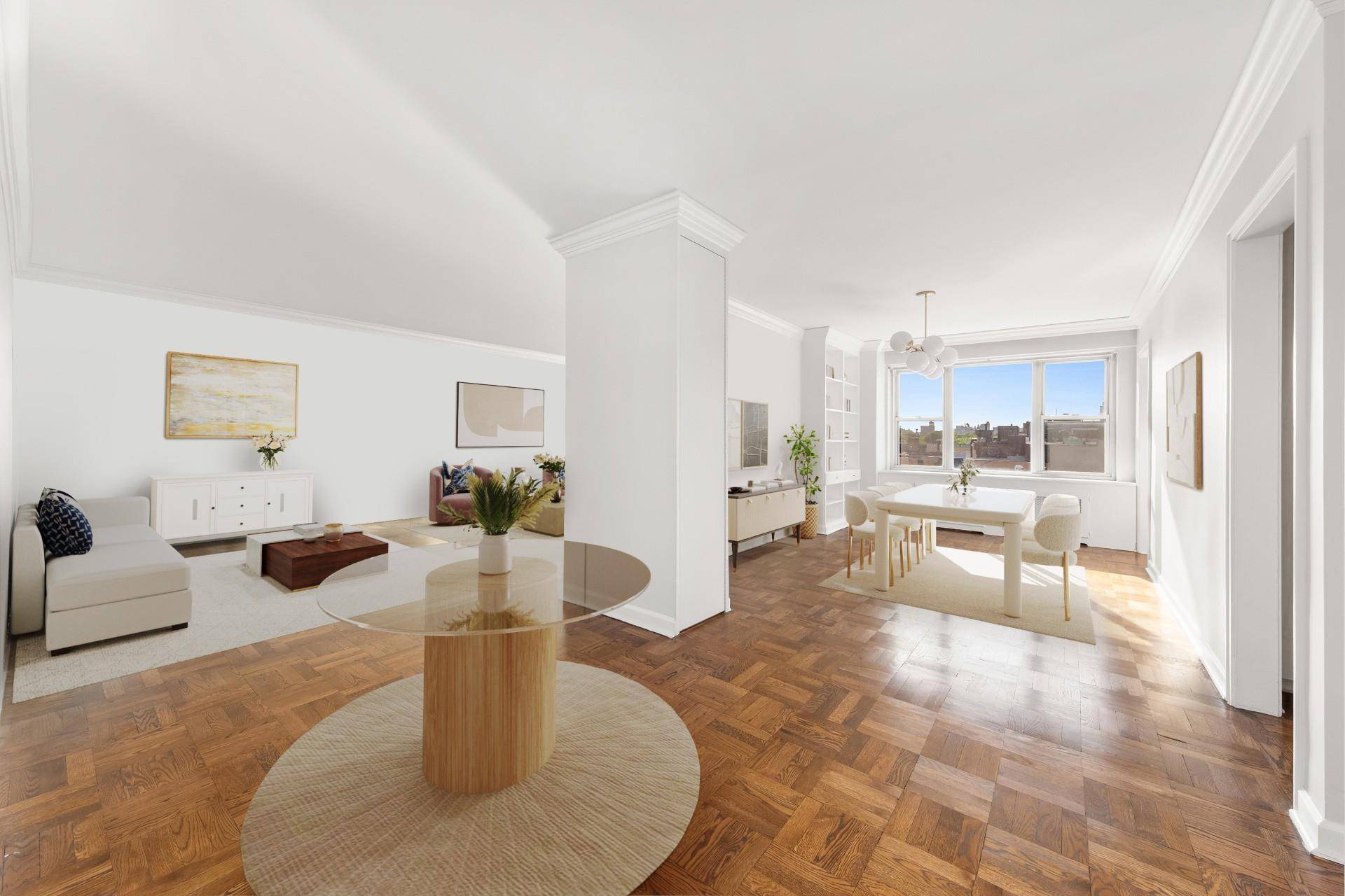 Enjoy sunshine and sunsets from every window, with landmarked views of the tree tops of Central Park, across to the Upper West Side and the iconic towers of the San ...
