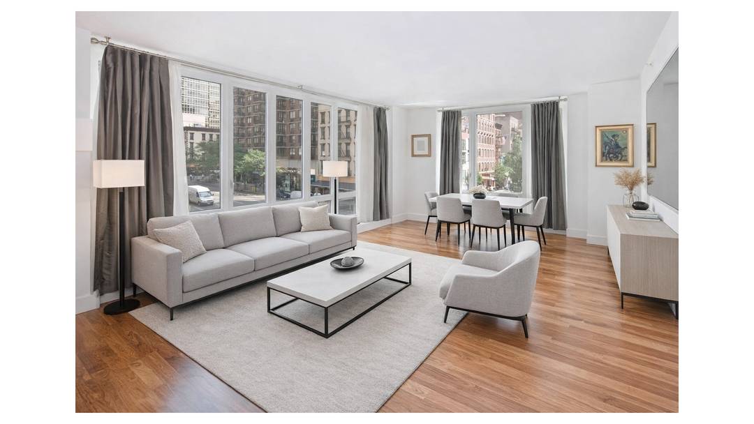 Some photos are virtually staged.