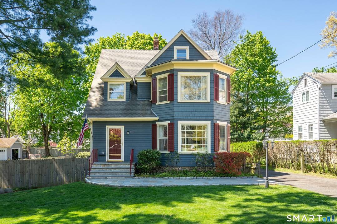 Step into timeless elegance at 150 Holmes Avenue in Darien.