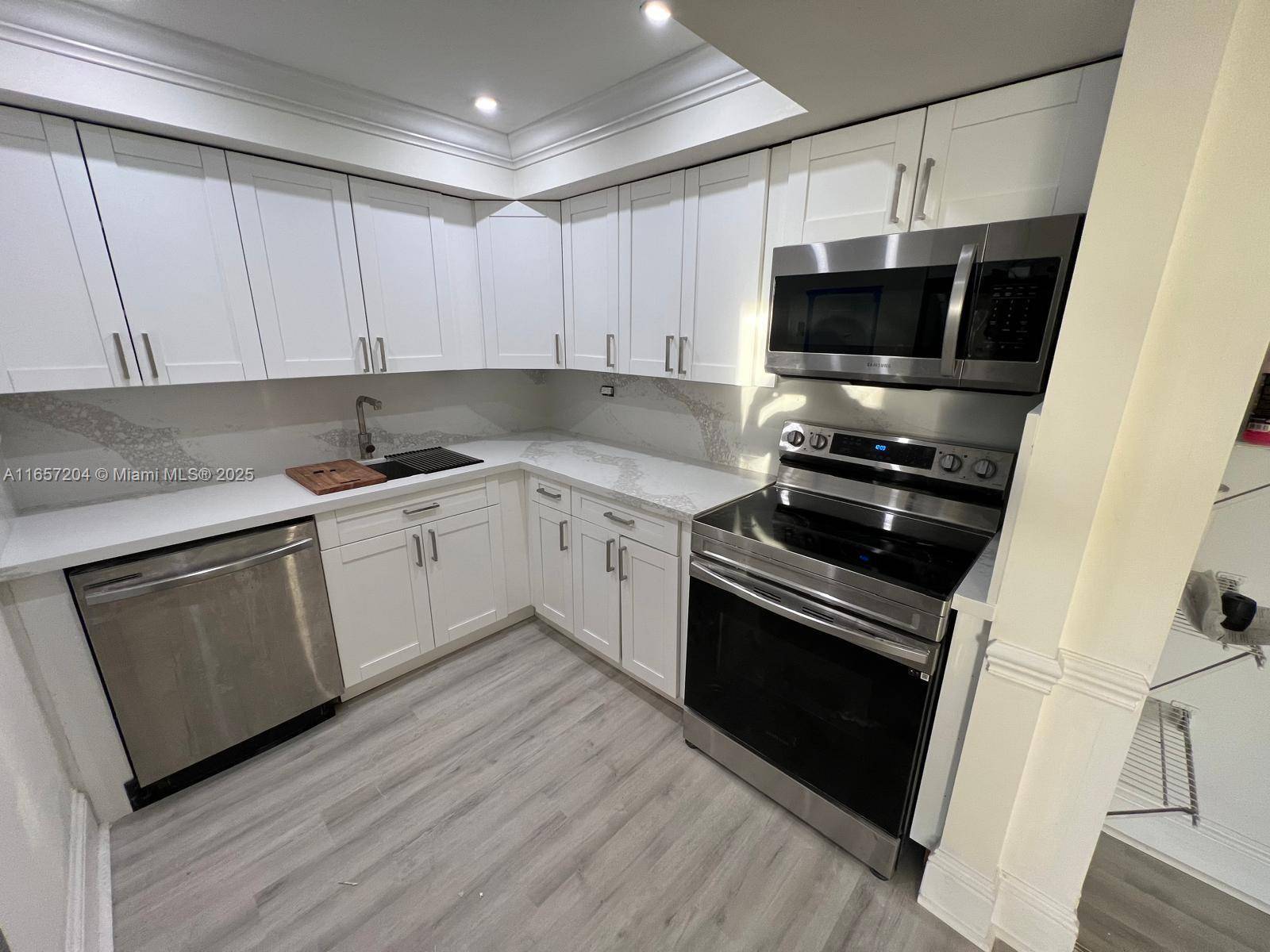Beautifully renovated two bedroom, two bath condo on the Miami River.