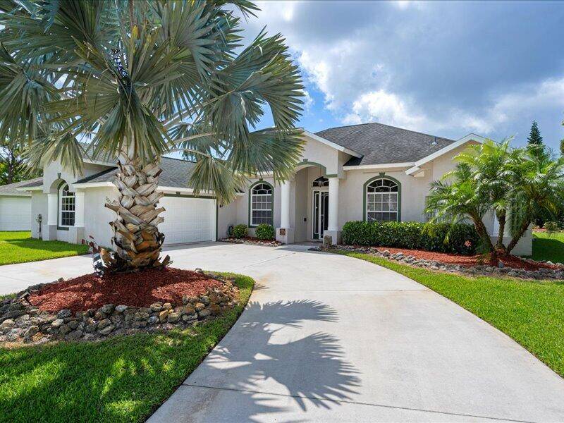 Step into your dream home, spacious floor plan, spectacular view, on cul de sac, oversized lot on greenbelt, overlooking canal and St.