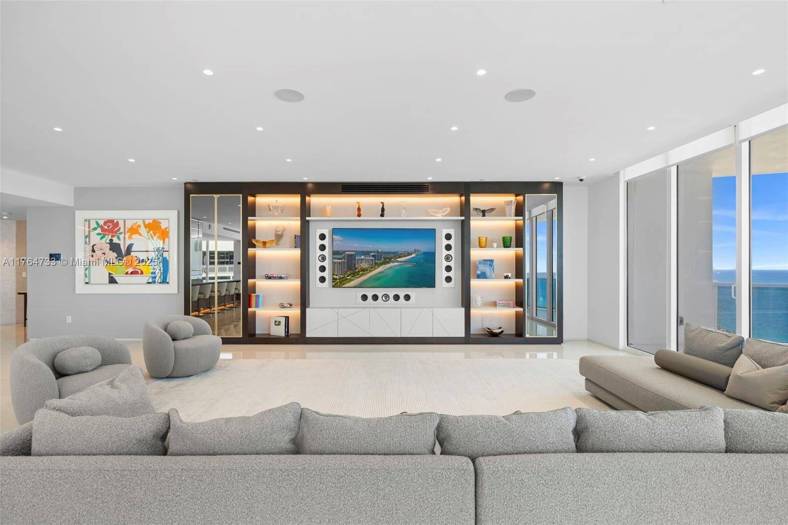 Welcome to the coveted Bellini in Bal Harbour Beach, situated in the most sought after line in the entire building with south exposure.