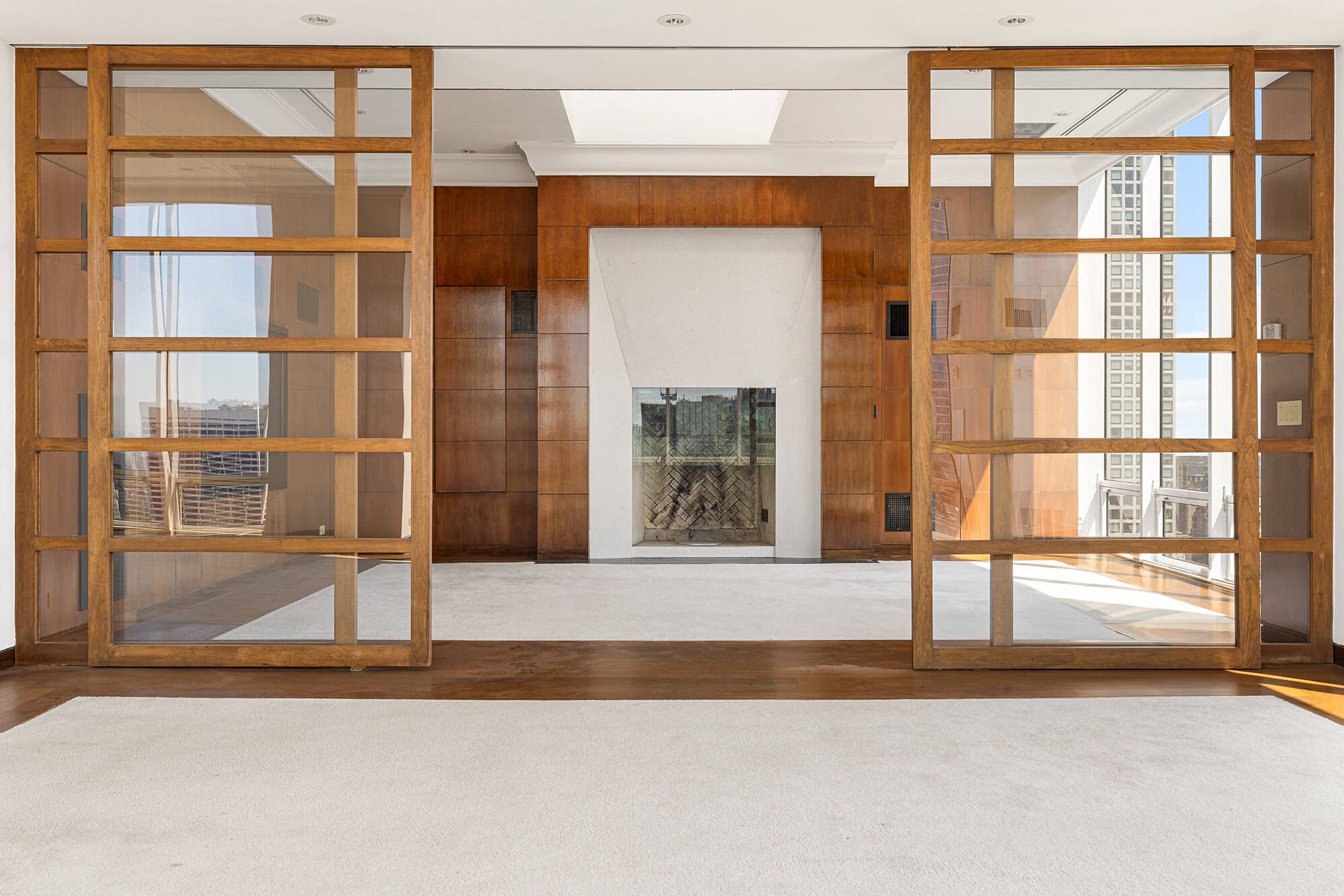 A rare opportunity awaits discerning buyers on the top two floors of the famed Olympic Tower in the iconic heart of Manhattan.