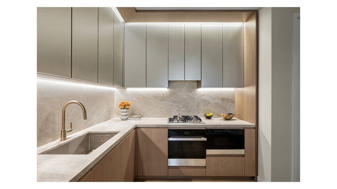 Residence 603 is a thoughtfully designed 603 square foot one bedroom, one bath home with a 78 square foot private terrace with eastern exposures.