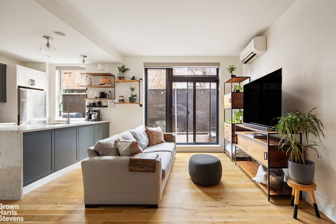 Tucked into one of Bushwick's most vibrant residential pockets, 364 Harman Street, 1A offers a thoughtfully designed duplex studio that balances modern finishes, flexible space, and private outdoor living within ...