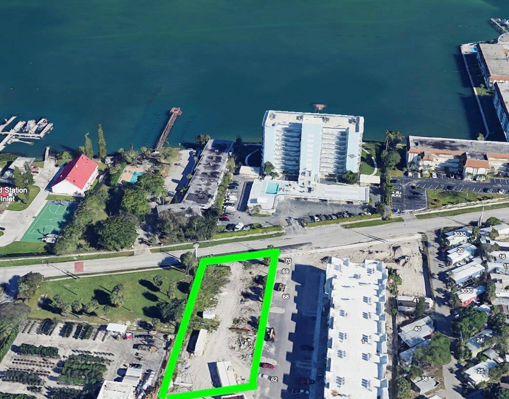 Cleared land ready to build Zoned for multi family condo.