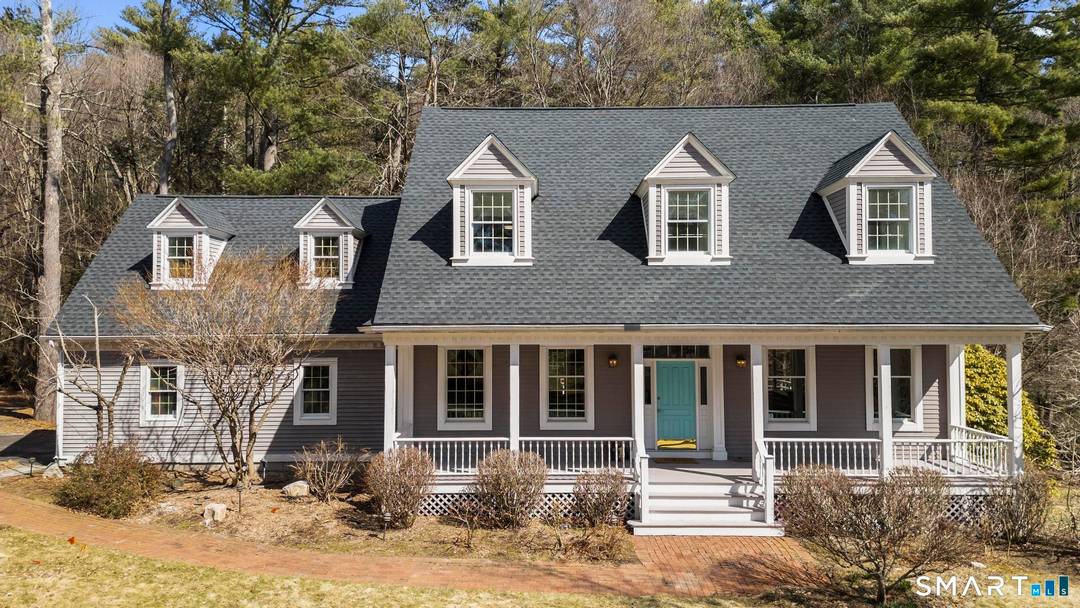 Welcome to 9 Thompson Hill Rd in the charming town of Collinsville where modern updates meet peaceful, private living.