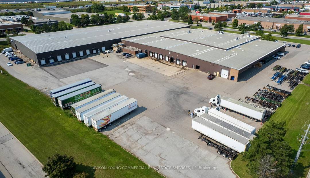 9. 4 acres located in Central Mississauga with full E3 outside storage, paved yard, and 3 street frontages, 21, 000 sf office mezzanine over 10' storage area, and a clear ...