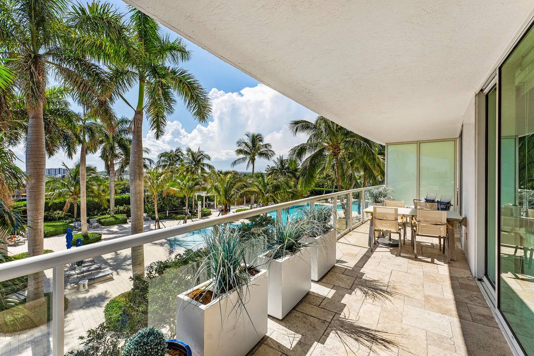 Stunning and recently fully renovated 5th floor furnished unit overlooking the pool area and the Intracoastal in the OCEANSIDE building, the prestigious one across from the beach, at the corner ...