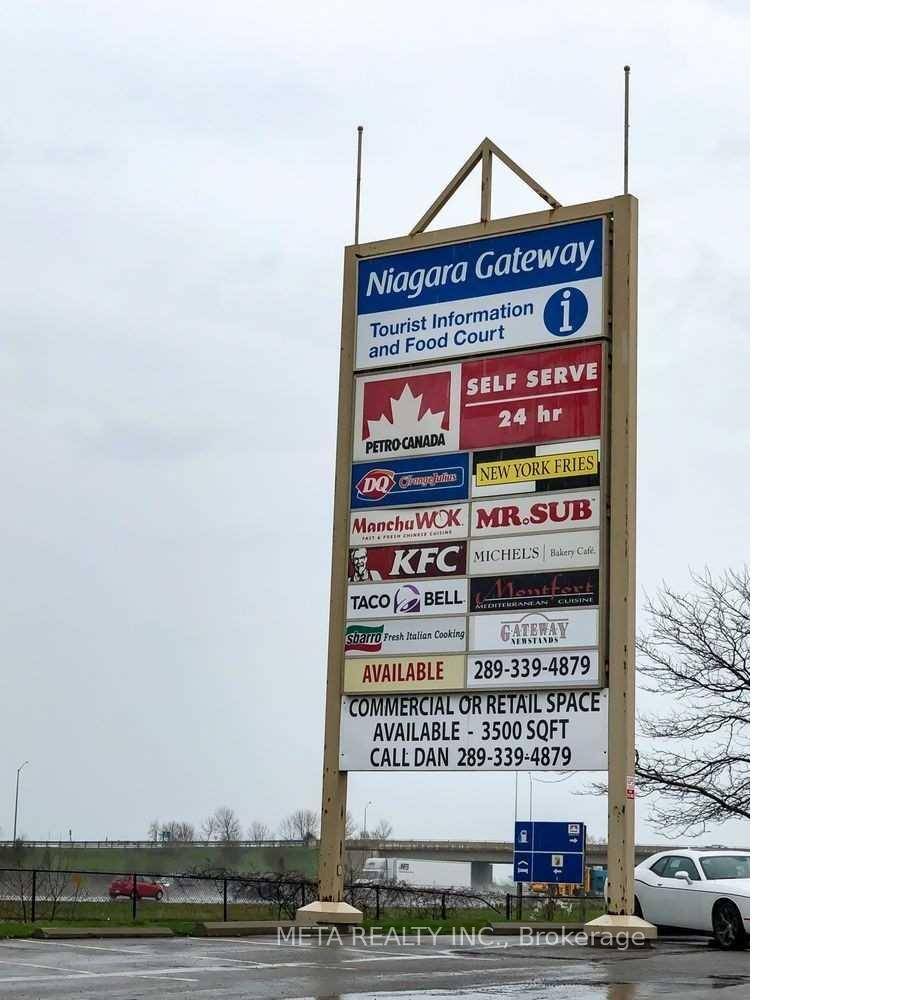 Profitable Franchise Convenience Store Leasing opportunity at Niagara Gateway Tourist Information Centre.