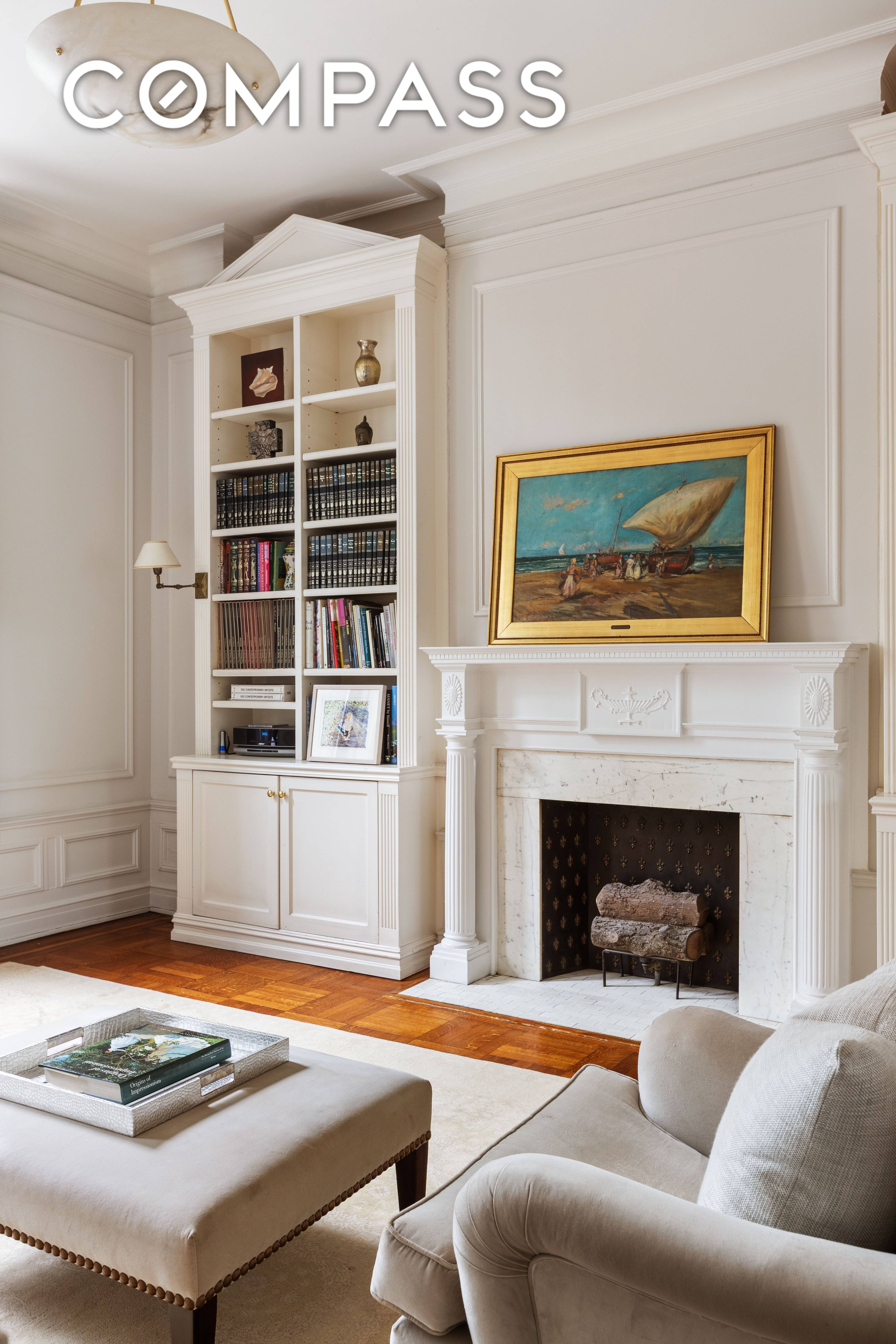 Welcome home to 271 Central Park West, an elegant, flexible two bedroom unit with Central Park just outside your front door.