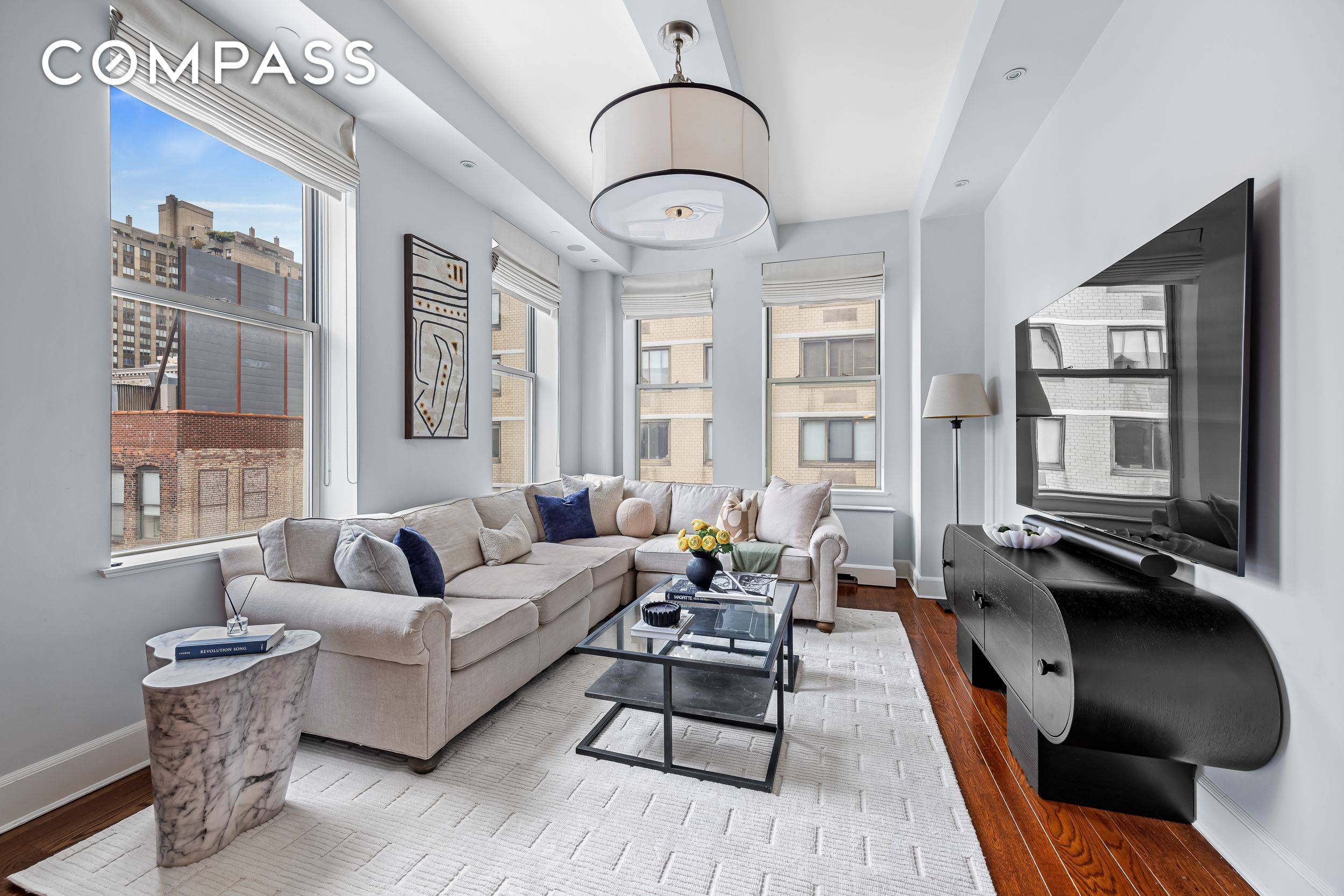 Residence 10C at 49 East 21st Street is a stunning, sun drenched 1, 461 square foot pre war loft showcasing two bedrooms, two bathrooms, a flexible layout with a potential ...