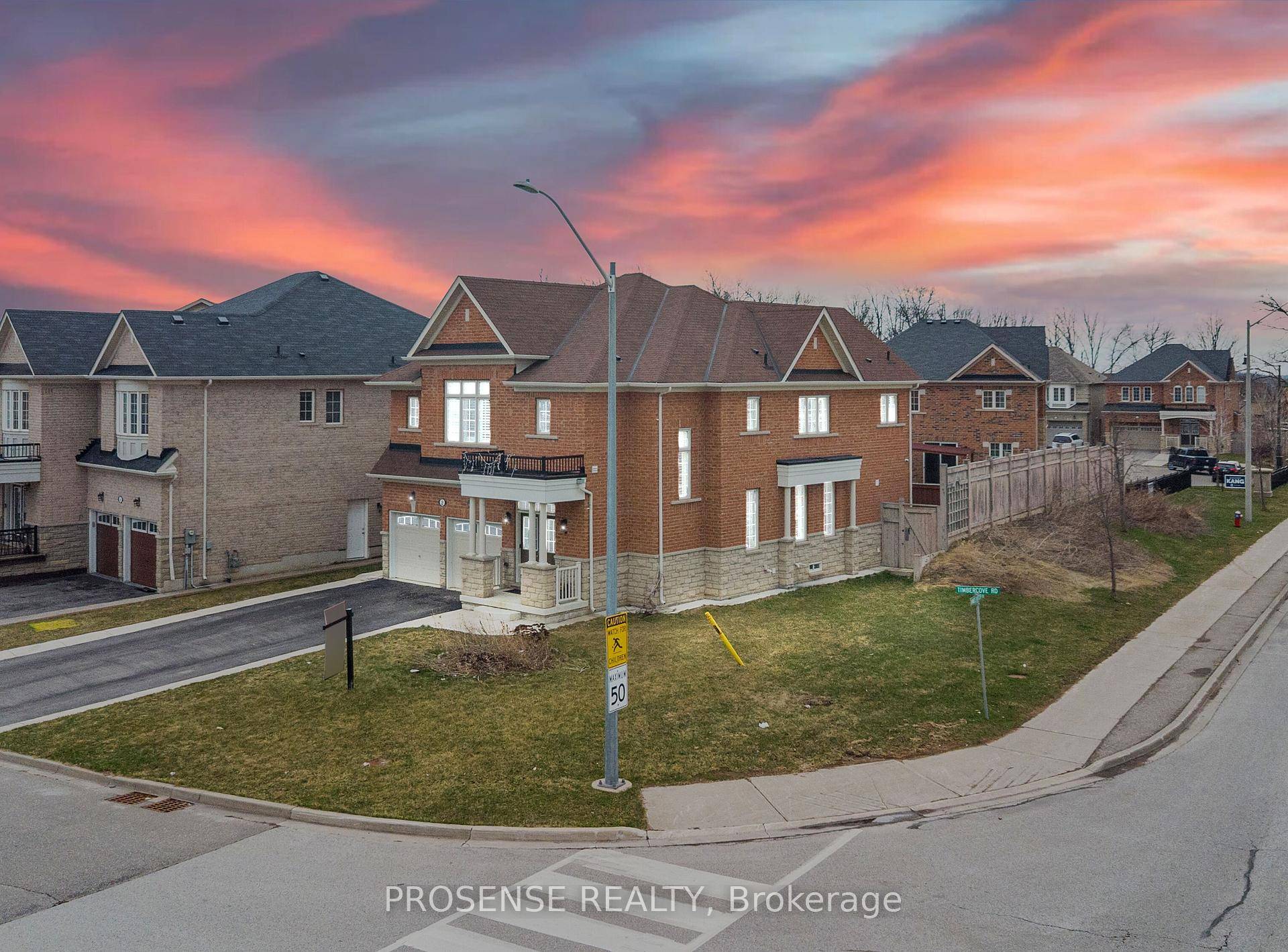 Welcome to this stunning, freshly painted 4 bedroom, 5 washroom detached home, ideally located on a bright, sun drenched corner lot.