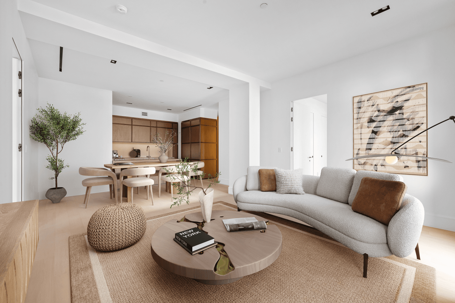 A Bright Two Bedroom with Tree Lined Views and Private Outdoor Space Residence 4C is a spacious, northeast facing two bedroom, two bathroom home with soaring 10 foot ceilings, oversized ...