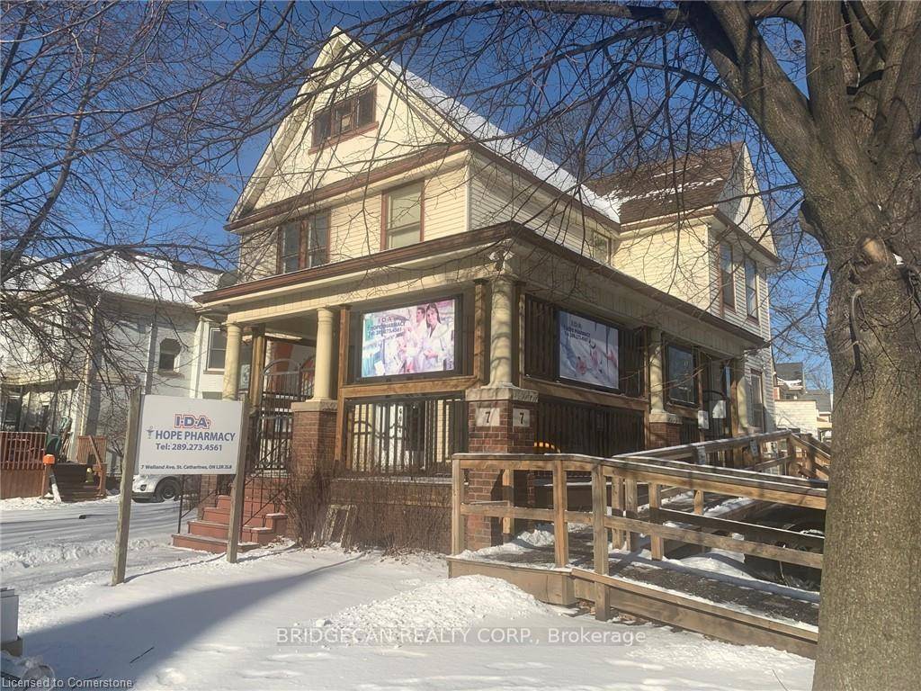 Located in St. Catharines, detached 2 Storey building, fully rented to medical clinic and Pharmacy.