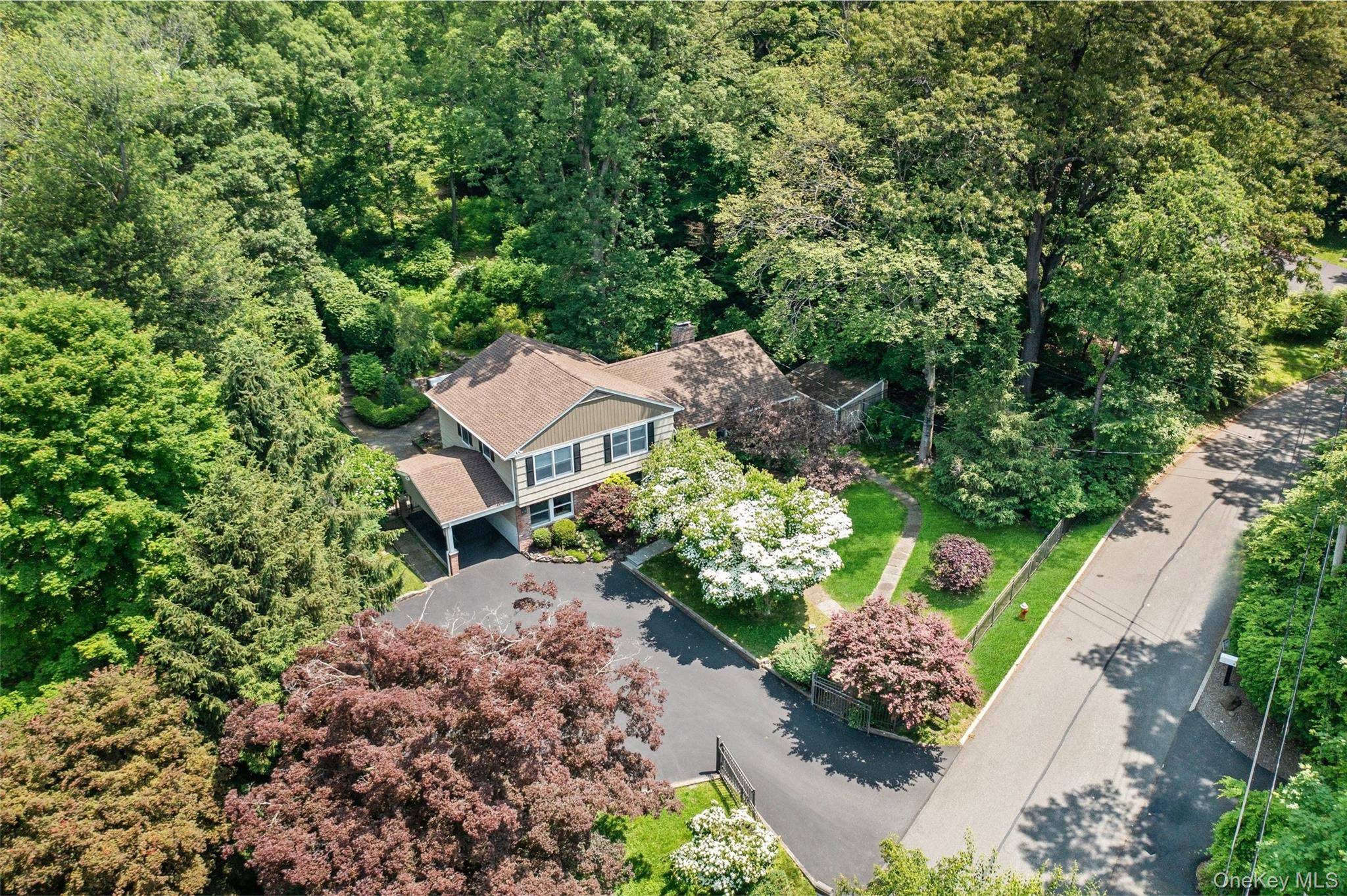 Delightful split level residence on a 1.