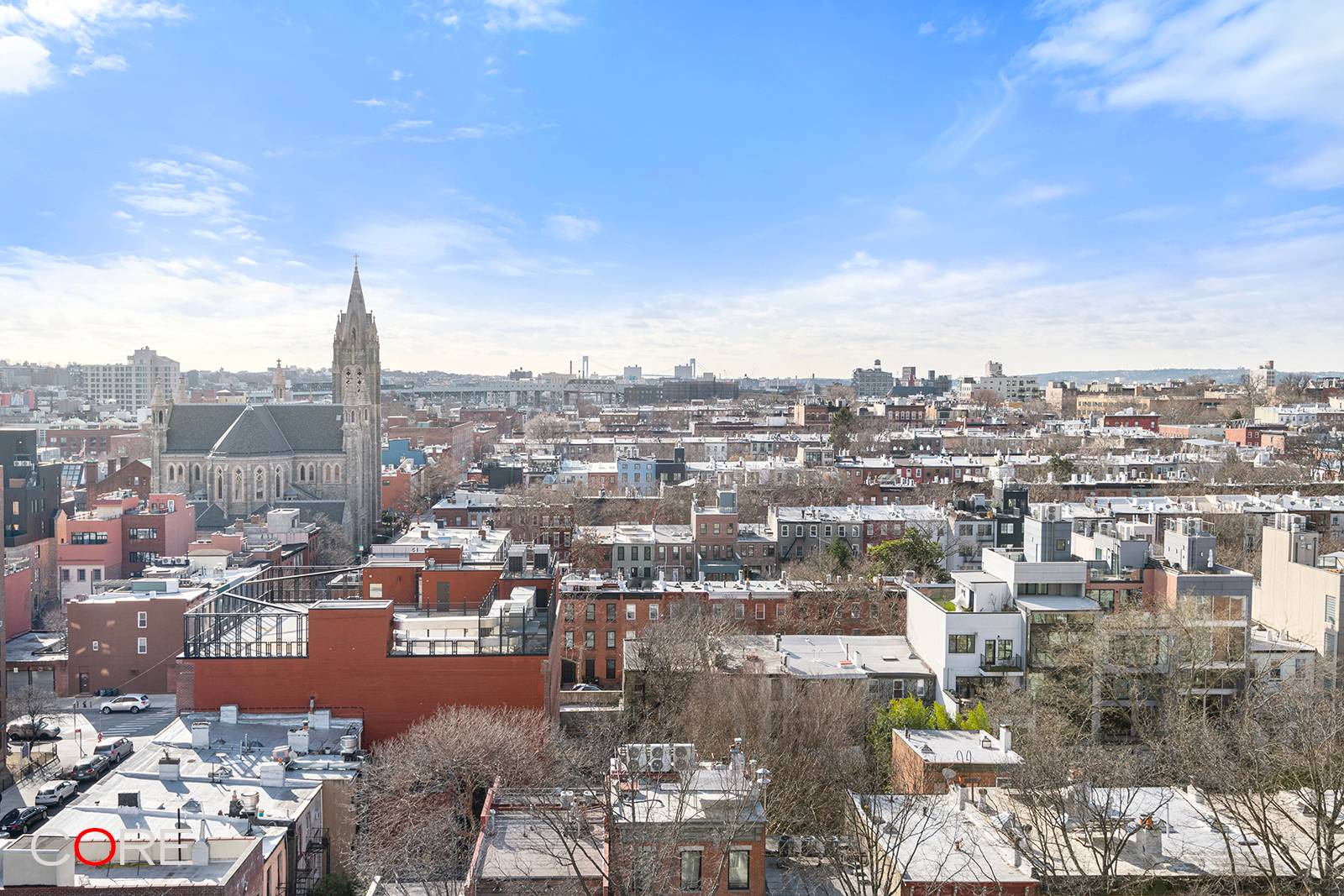 Enjoy your private balcony and sweeping views from Residence 11A on the top floor of Baltic Tower.