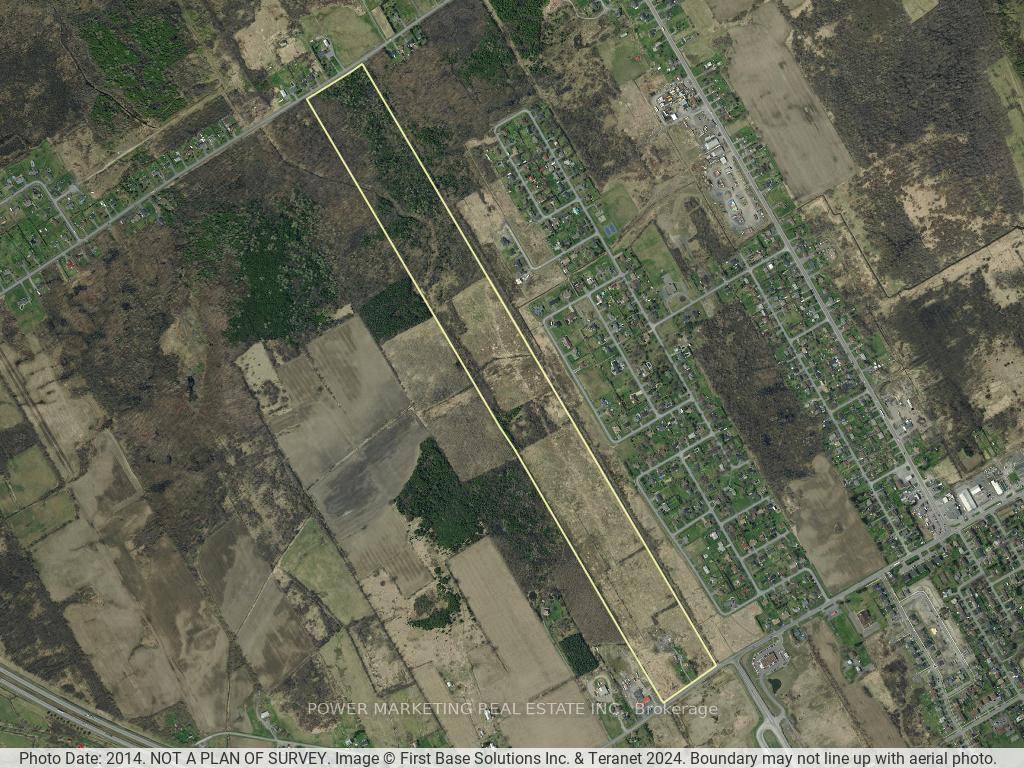 Opportunity knocks ! A life time opportunity for Builders and investors, approximately 99 acres commercial residential lot at intersection of highway 401 and highway 138.