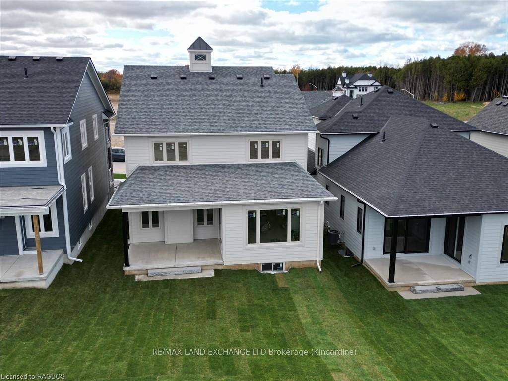 Completed and ready for possession is the The Brooke located in Kincardine's newest lakeside development of Seashore.