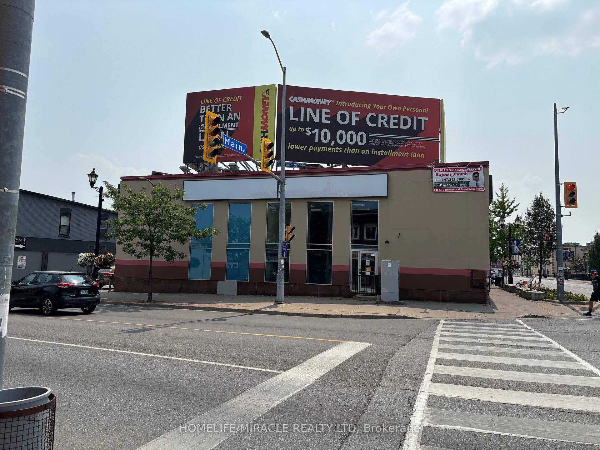 EXCELLENT PRIME CORNER PROPERTY LOCATED ON FERRY STEET AND MAIN STREET.