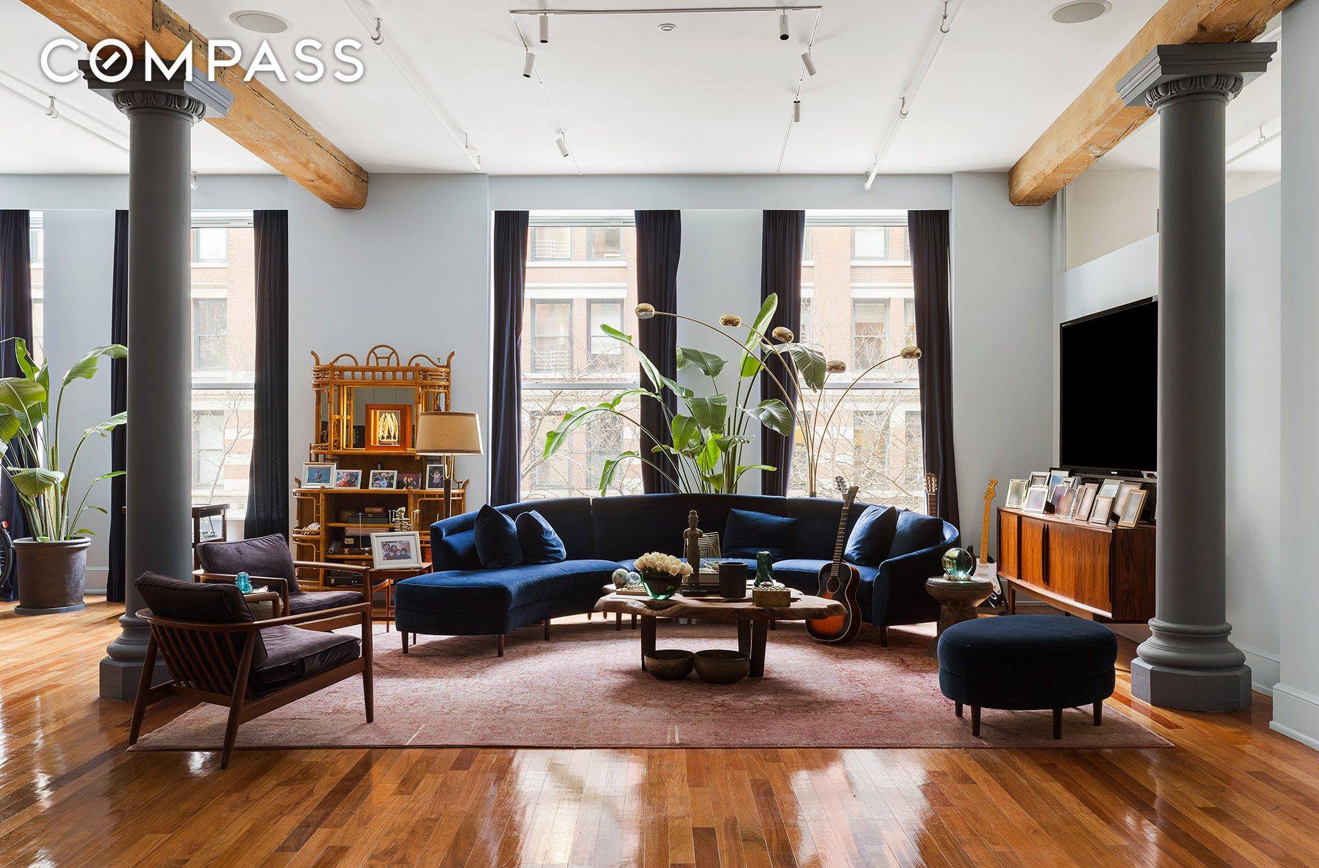 Presenting Residence 2B at 285 Lafayette Street, a corner four bedroom loft stretching nearly 4, 100 square feet at the prime intersection of SoHo and NoLiTa.