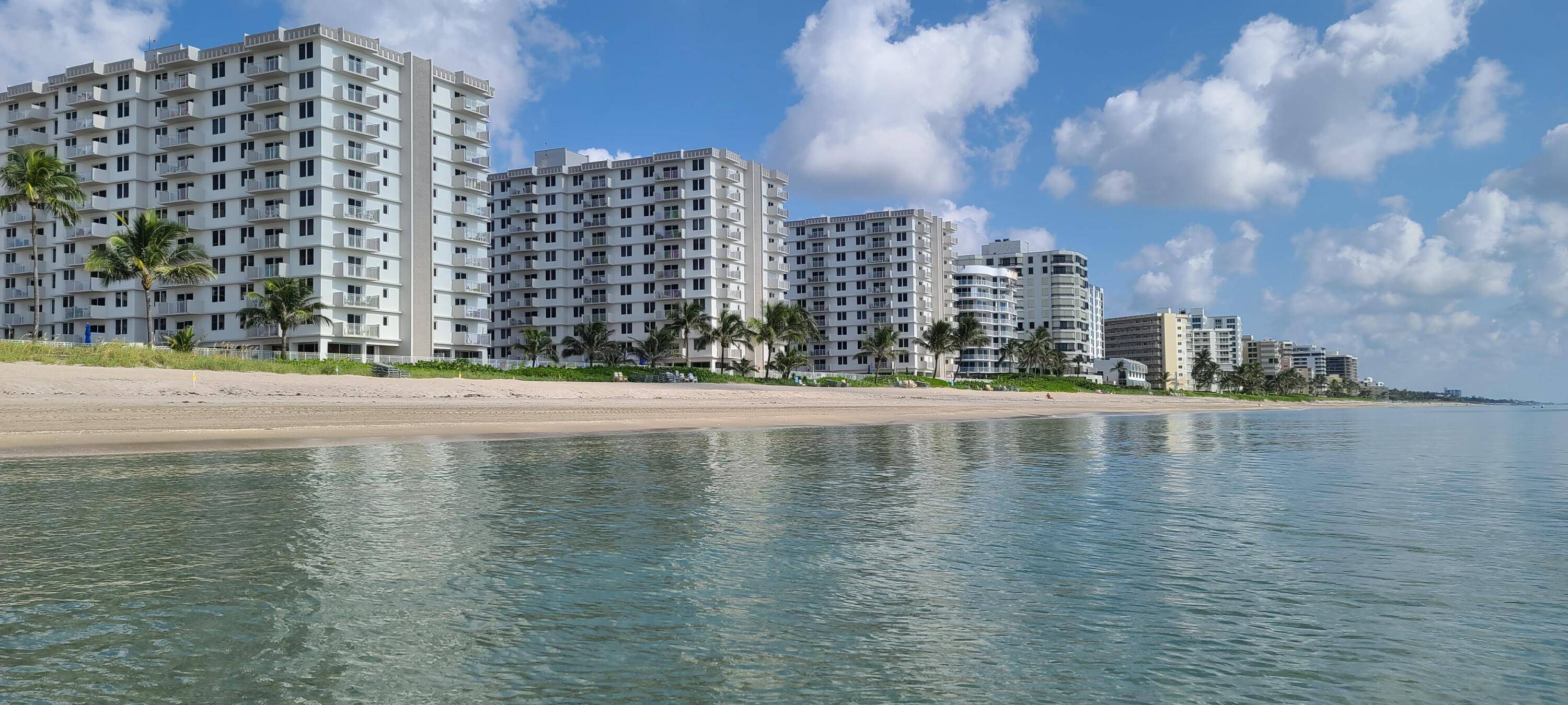 PRICED TO SELL ! TOTALLY RENOVATED OCEANFRONT condo in Highland Beach, A MUST SEE, ''Deal'' you won't want to miss !