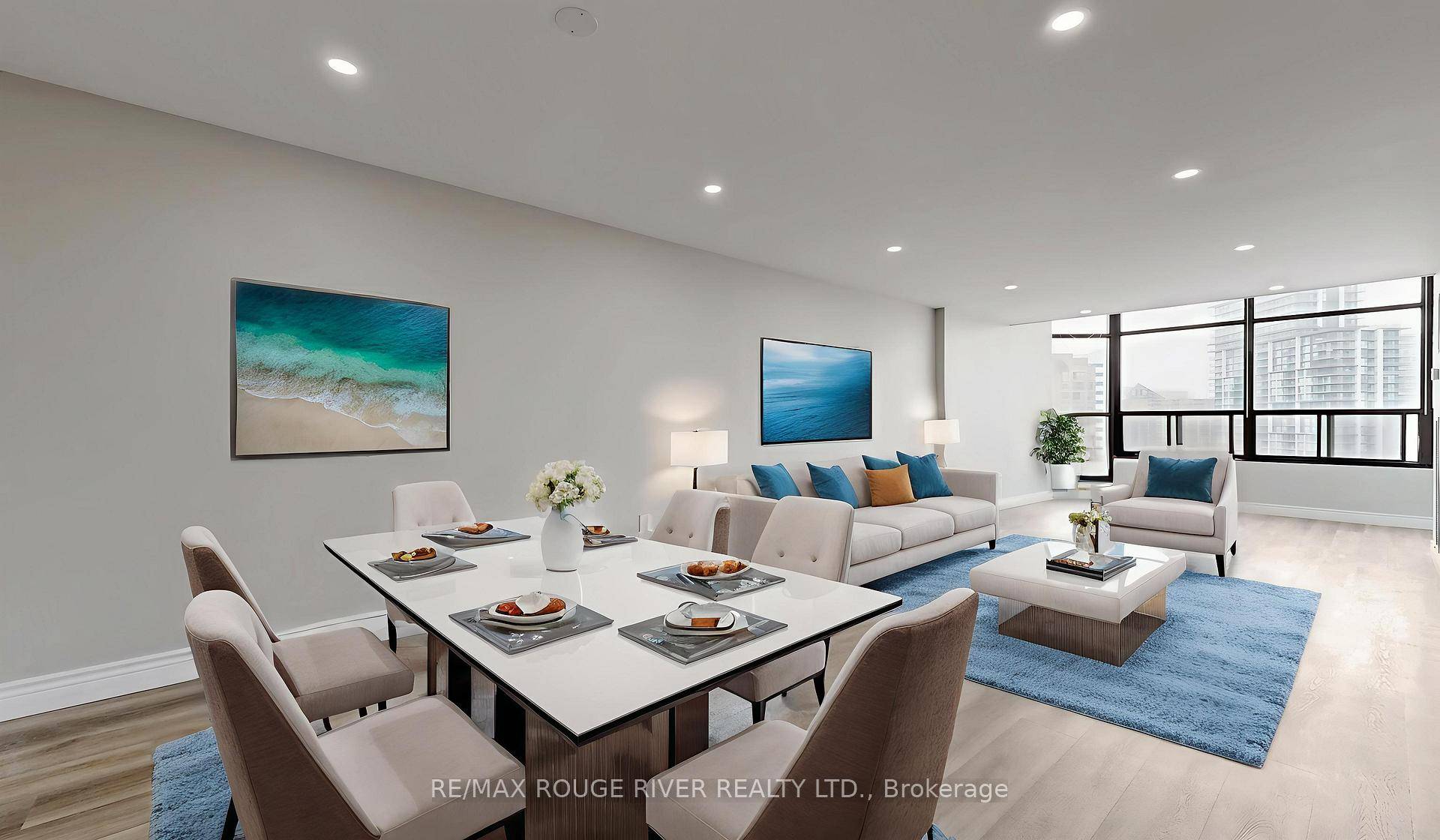 Welcome To The Atrium, Located In the Heart Of Yonge amp ; Sheppard Penthouse Level With 180 Degree Views Newly Renovated 2 1 Bedroom Approx 1265sf Bright amp ; Spacious ...
