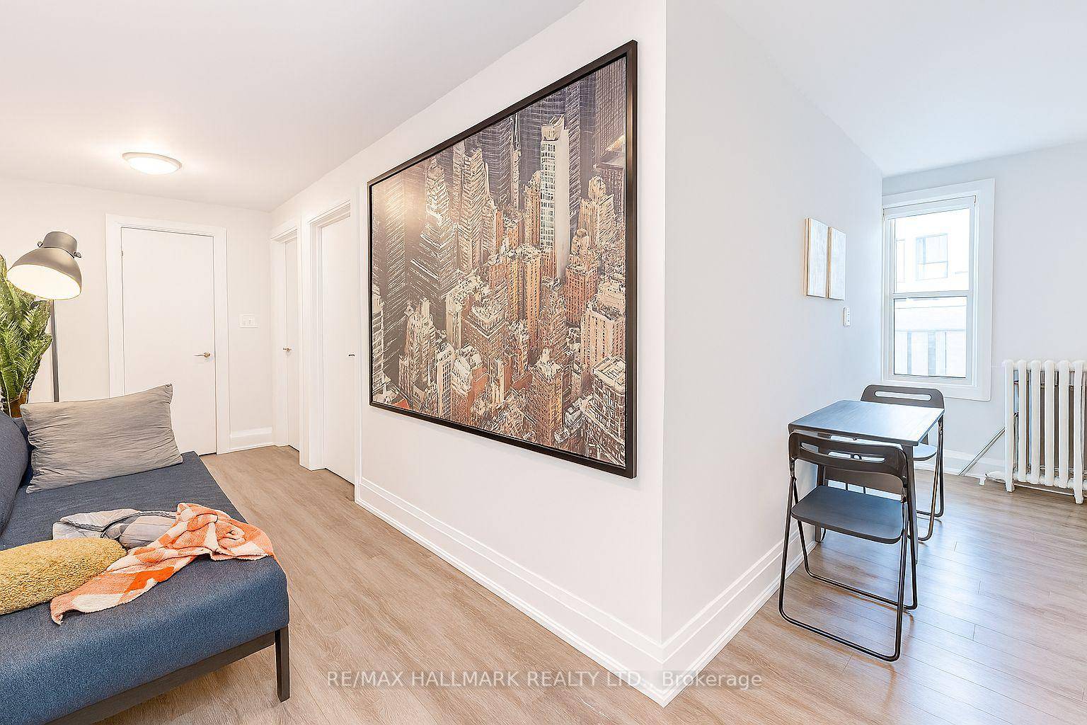 This beautifully renovated two bedroom apartment at 595 St.