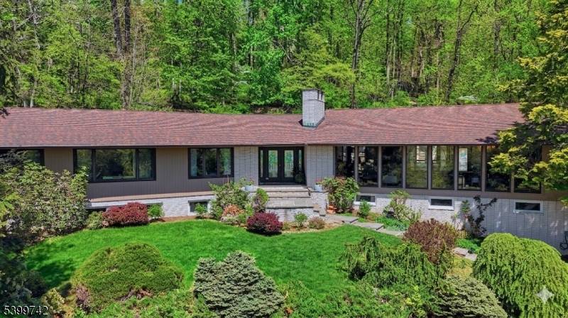 Tucked away on a private 0.