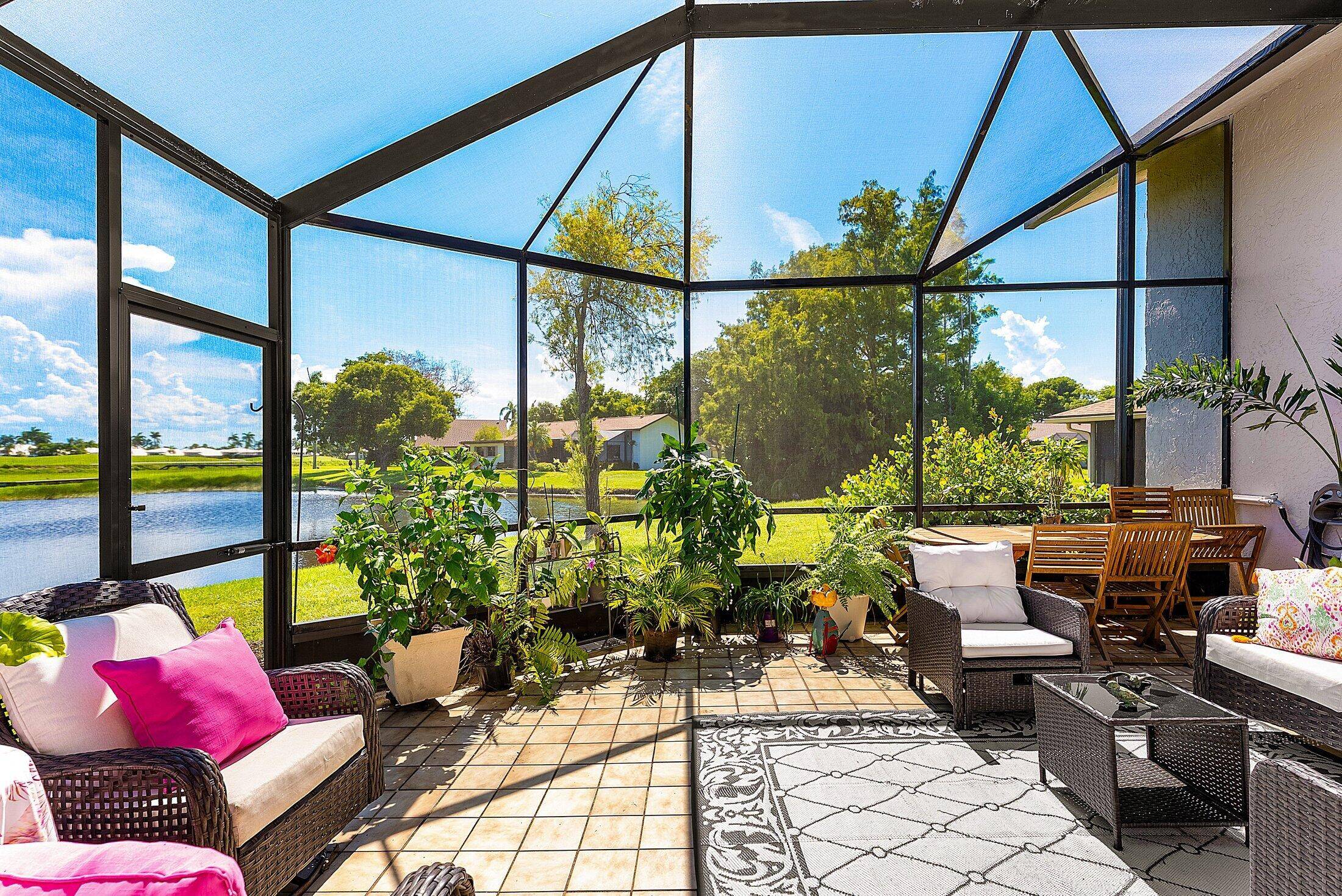 ONE OF A KIND and EXCEPTIONAL HOME in the prestigious Boca Delray Country Club, a 55 non equity, gated golf community, stands unparalleled with over 2, 300 SF on a ...