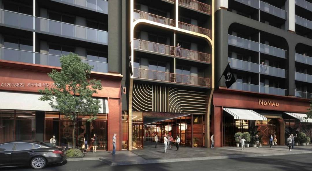 Welcome to NoMad Residences Wynwood This fully furnished 1 bedroom, 1 bath residence offers a sophisticated modern design with floor to ceiling glass doors, abundant natural light, private balcony, spacious ...