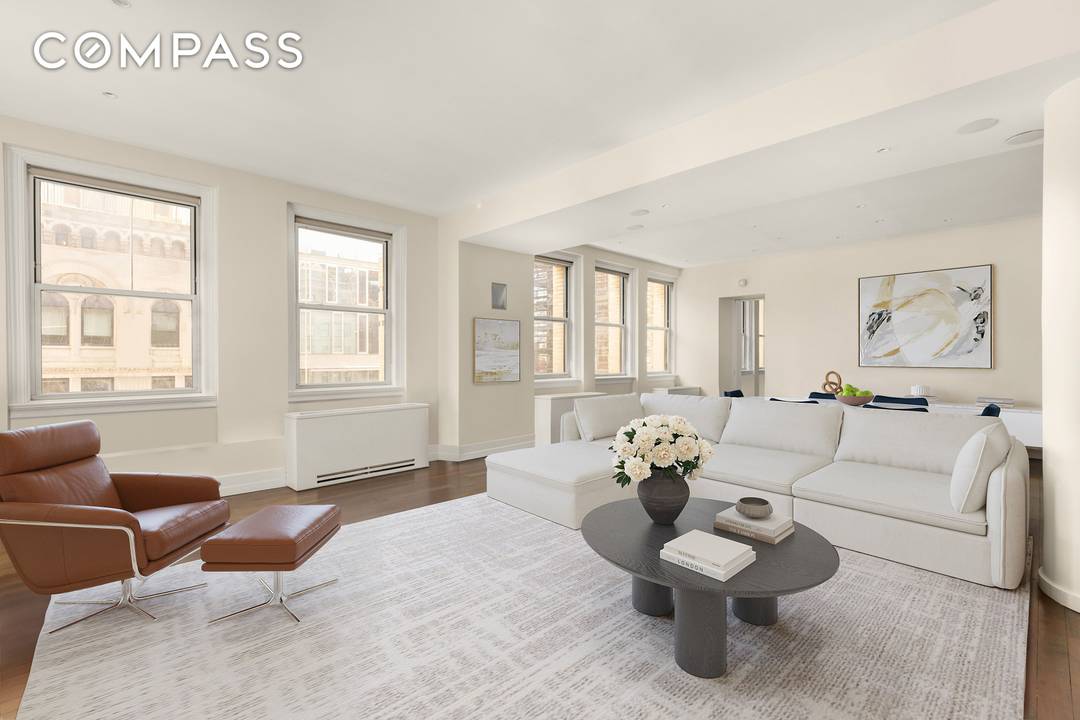 Welcome to 66 Leonard Street 10C, an exceptional 3 bed, 3.