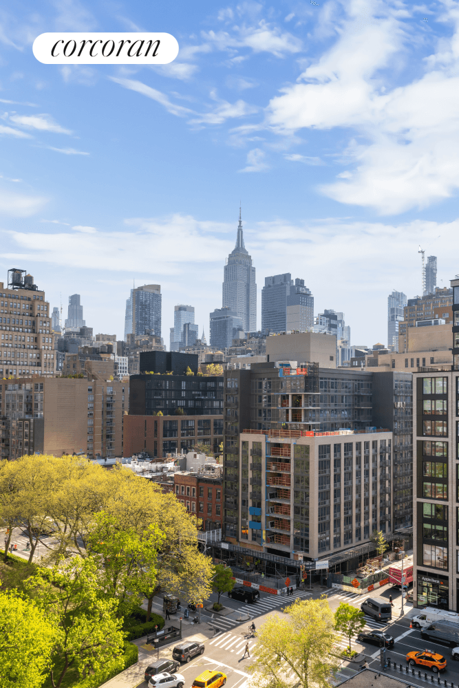 The Broadmoor, prewar coop in prime Chelsea, high floor, iconic views, loft like one bedroom, one windowed bath, eight windows throughout this rare loft home.