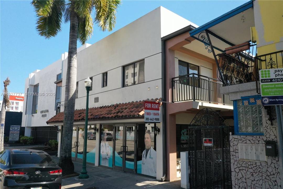 2268 SW 8th Street, a mixed use 2 Retail and 6 unit apartment building located in the highly sought after Little Havana neighborhood in the City of Miami.