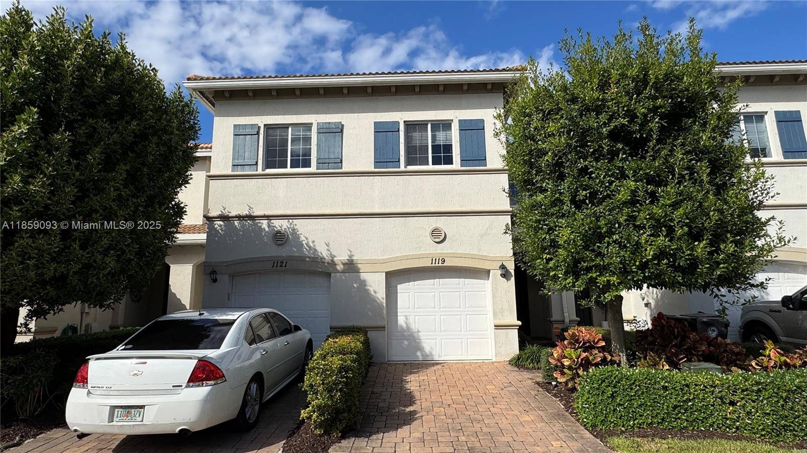 Townhome located in a gated community.