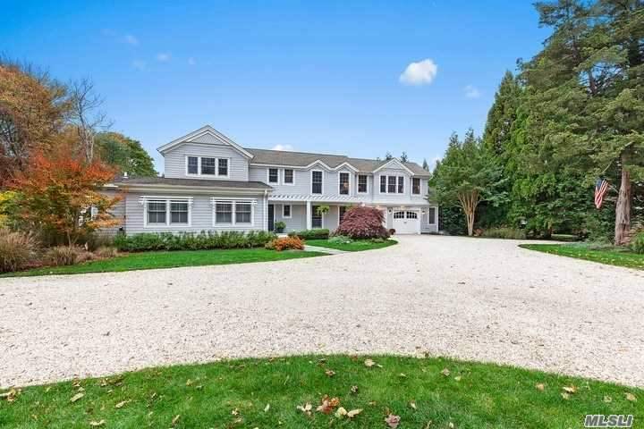 Spend your summer at this immaculate post modern residence in south Remsenburg.