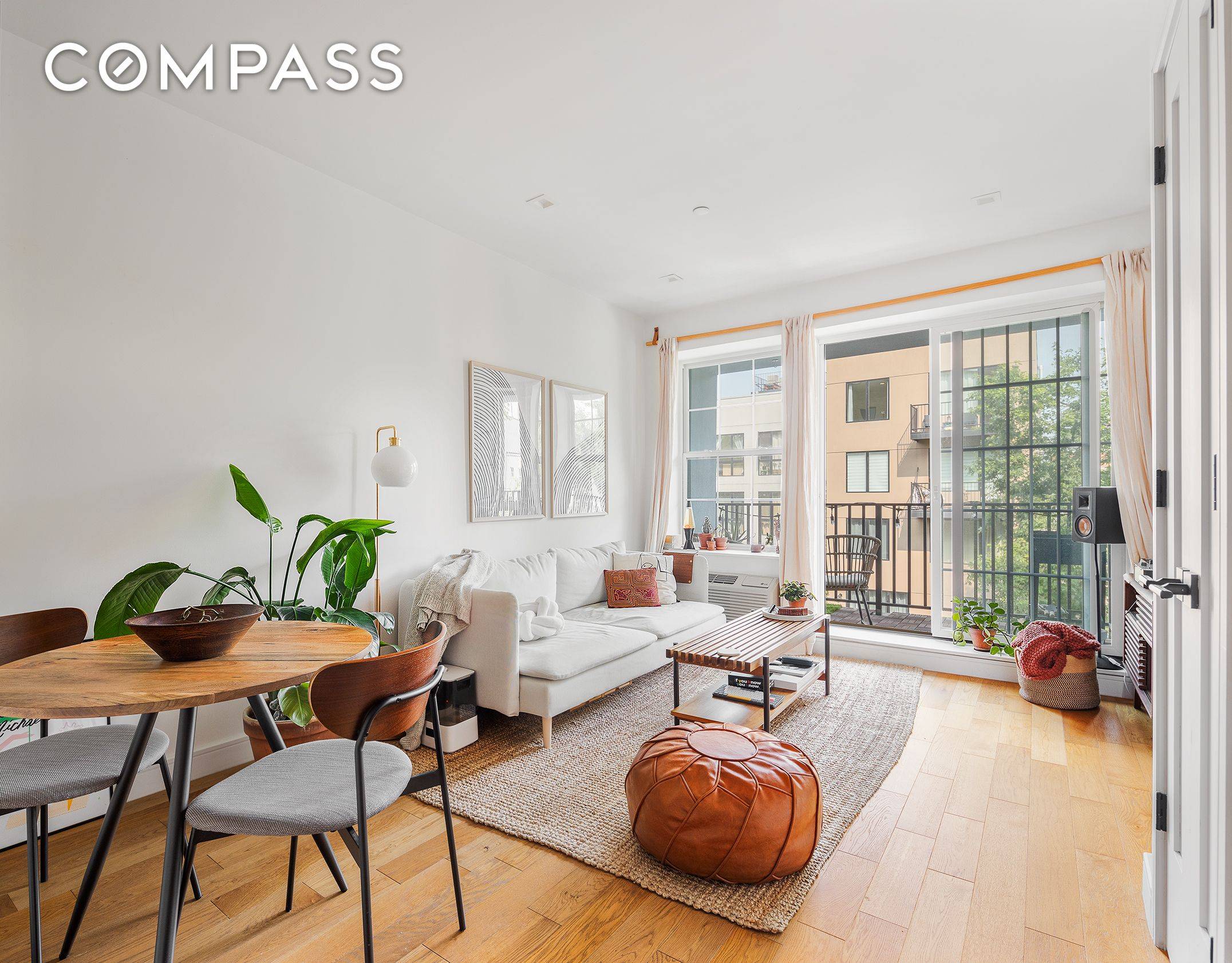 This commodious one bedroom offers the perfect blend of light, space, and modern design.
